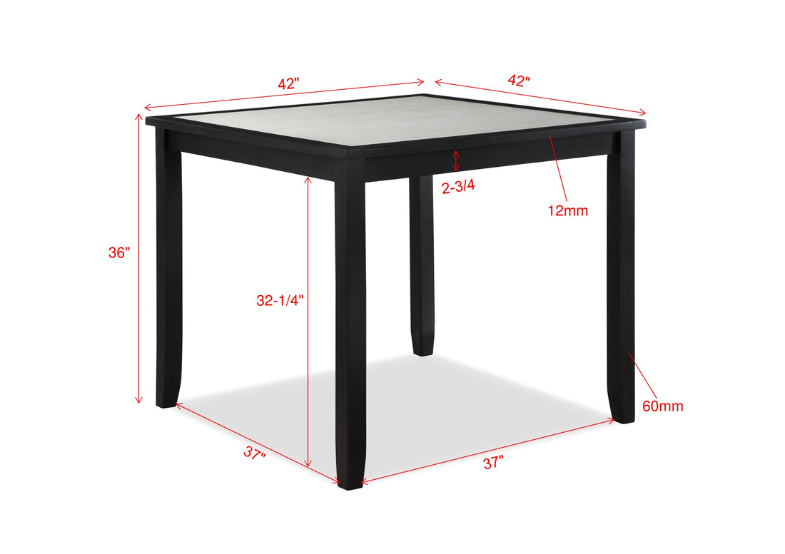 2741SET SALVADOR 5-PK COUNTER HT SET