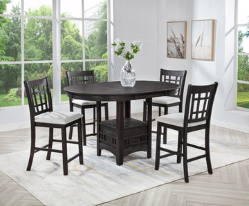 2795BK-5P HARTWELL CT HT DINING CHARCOAL BLAC