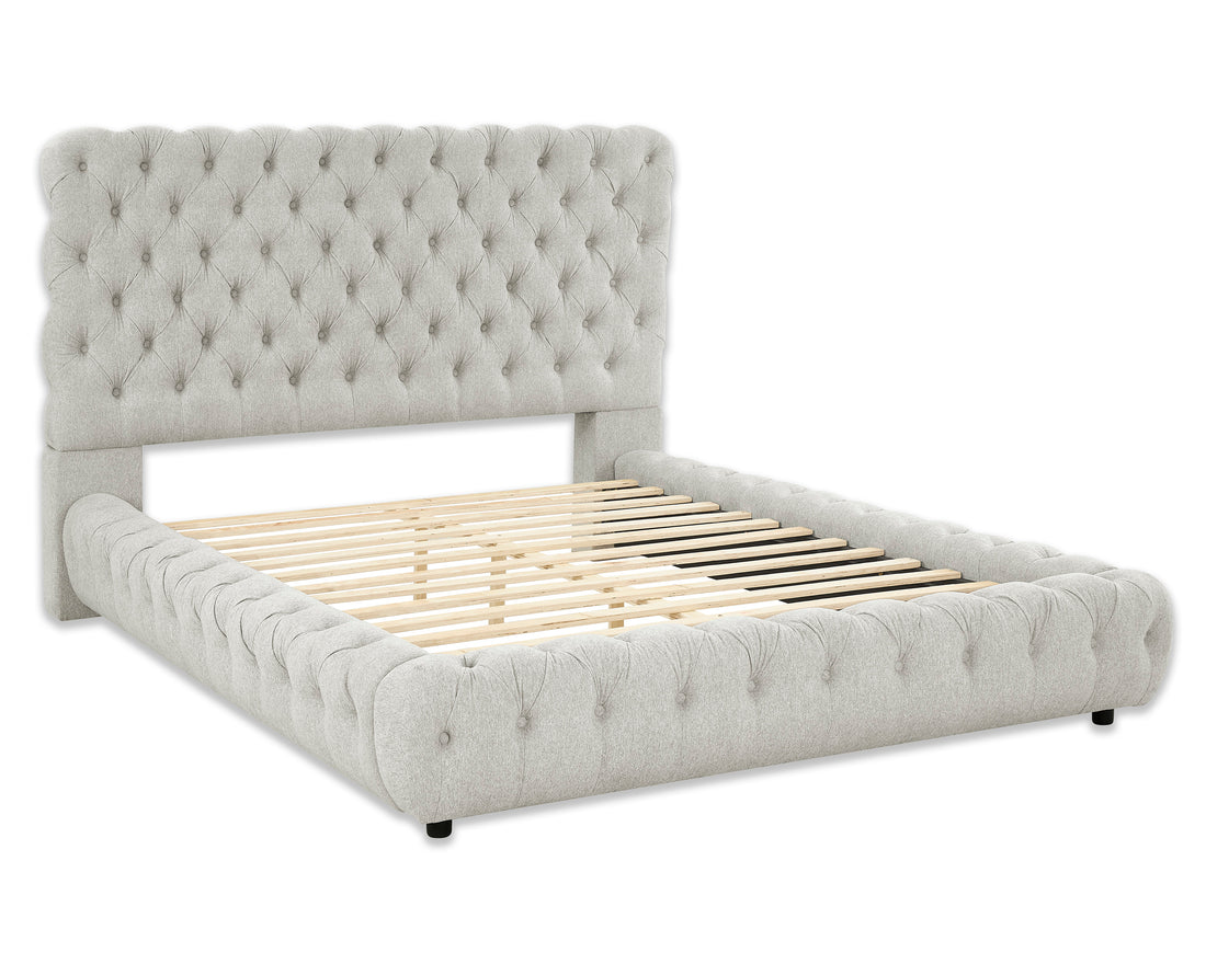 5112DV-ALL FLORY BED DOVE GRAY
