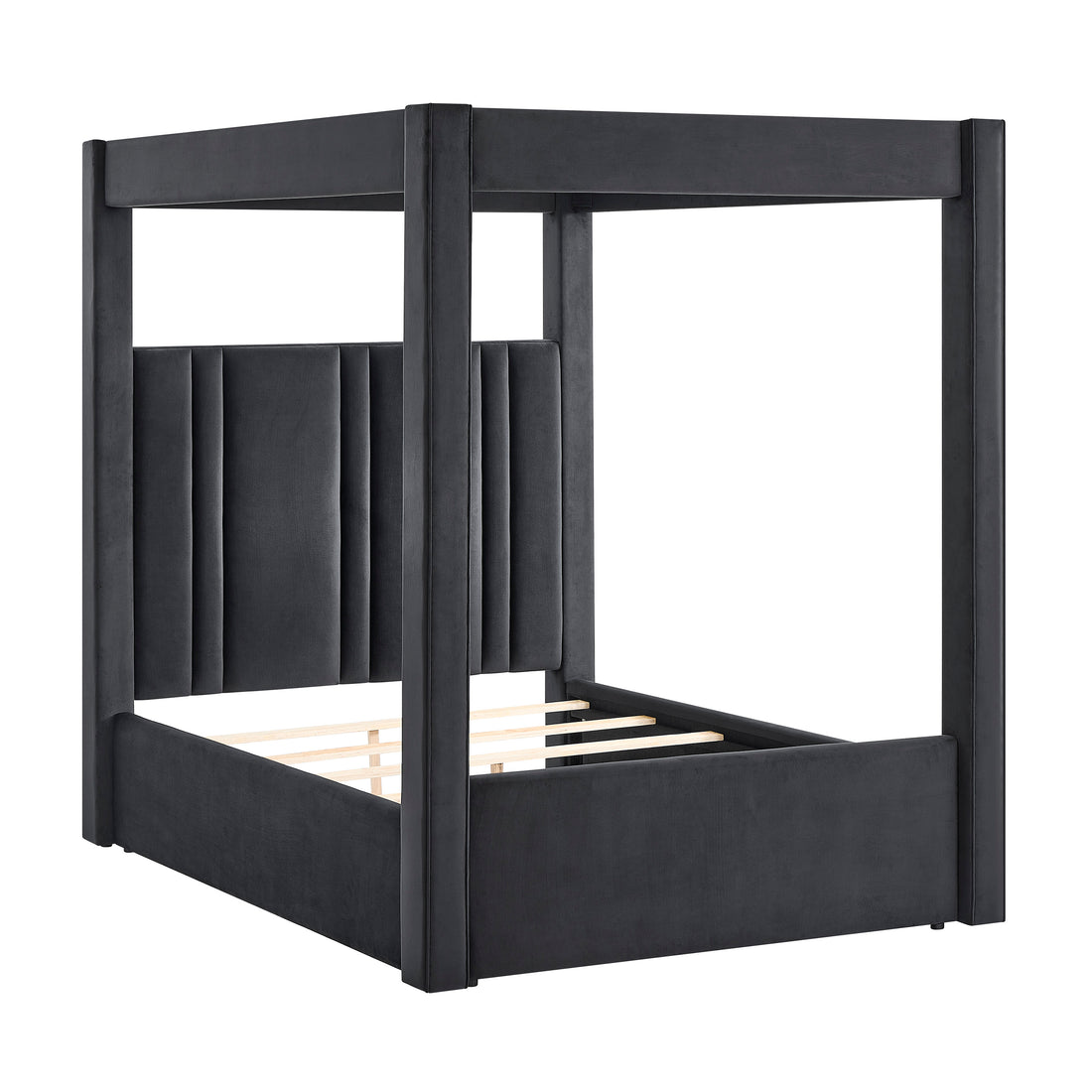 5117BK JAYLA CANOPY BED BLACK
