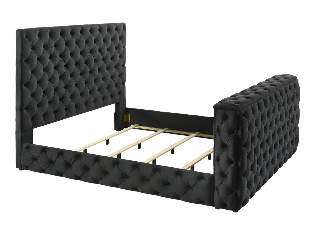 5117BK JAYLA CANOPY BED BLACK