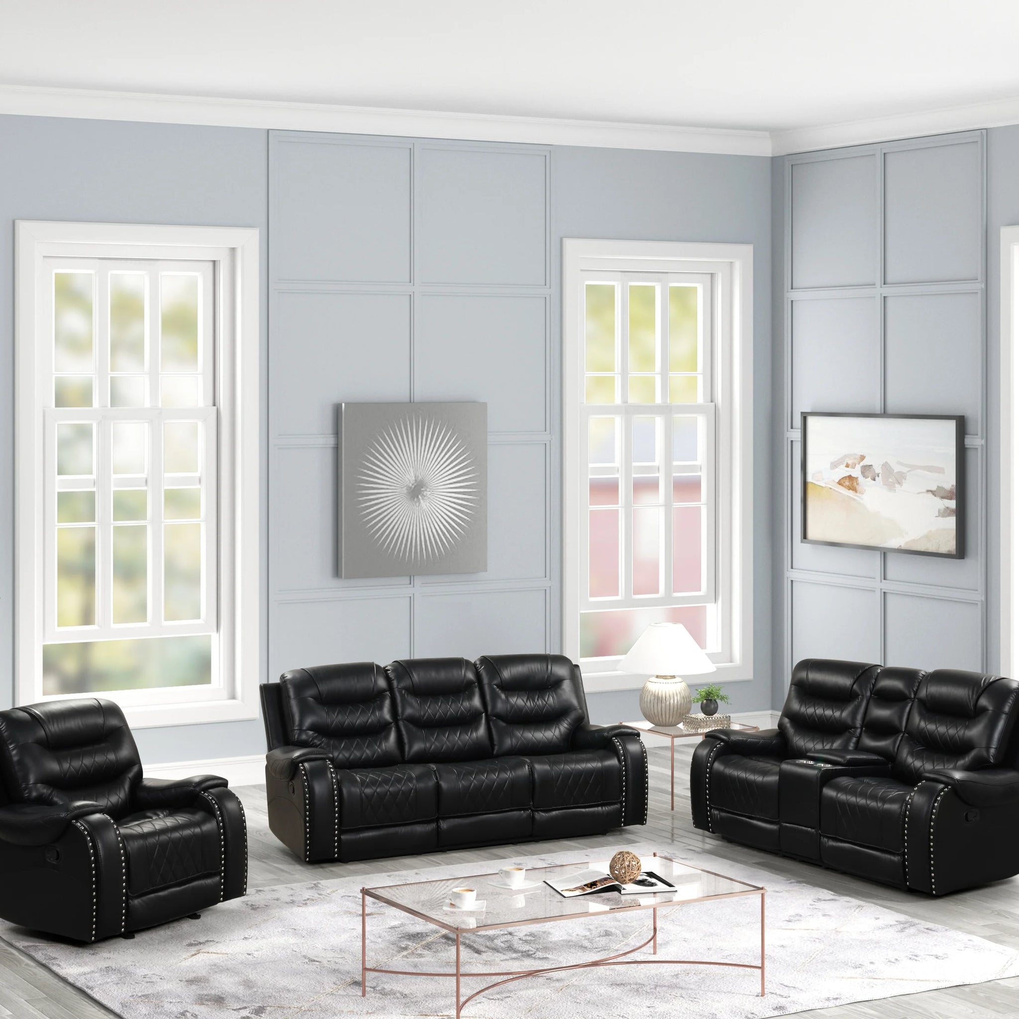 Ashley 200 Oversized Reclining Set