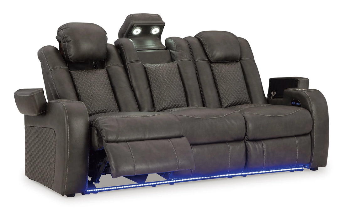 Ashley 366 2pc or 3pc Power Reclining Stereo Set