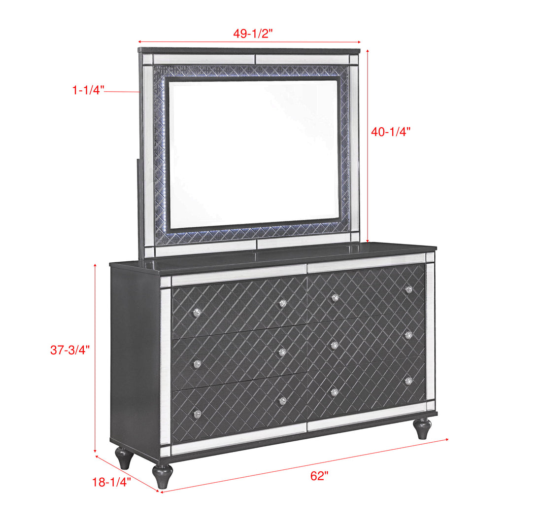 SETB1670 REFINO BEDROOM GROUP