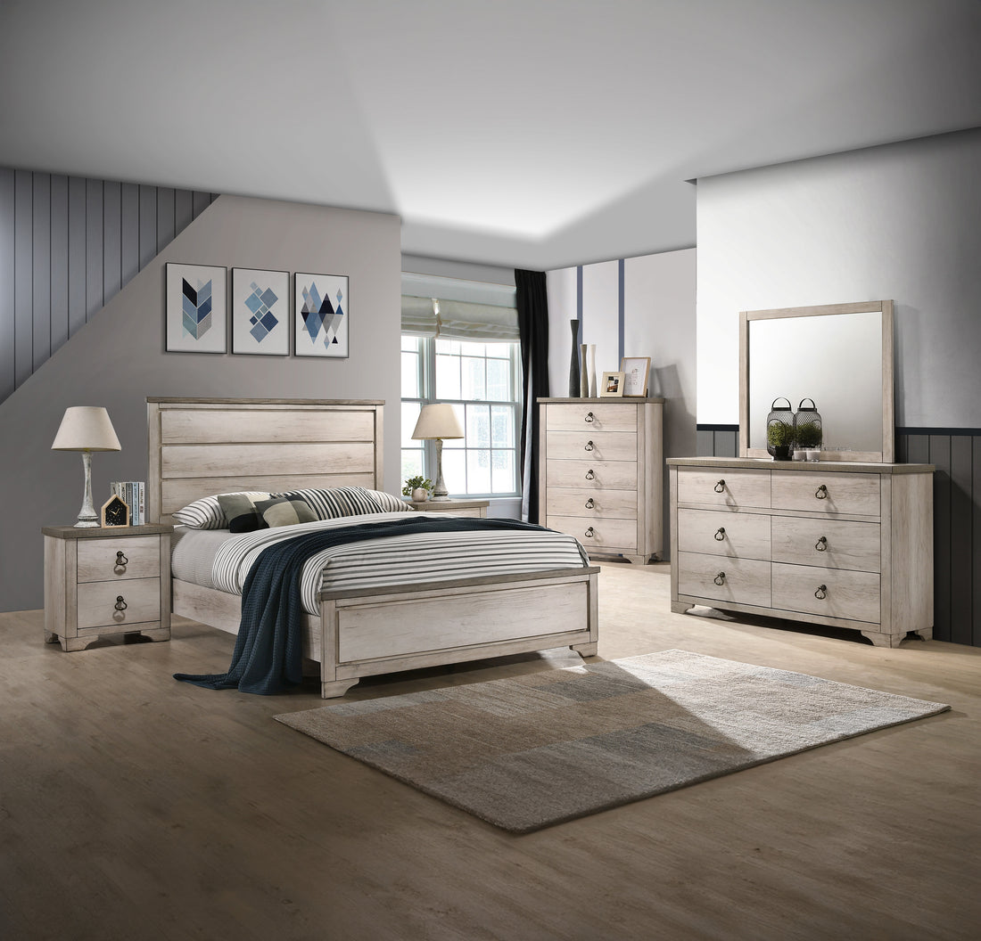 SETB3050 PATTERSON PANEL BEDROOM GROUP