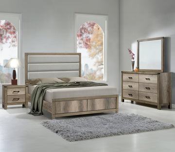 SETB3202 MATTEO UPH HB BEDROOM GROUP