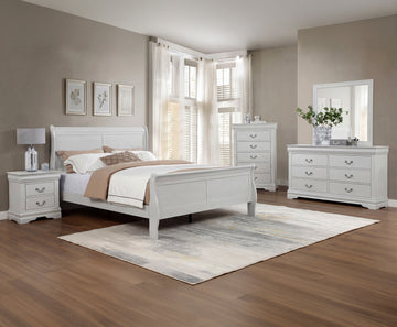 SETB3750 LOUIS PHILIP GREIGE BEDROOM GROUP