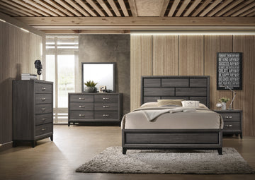 SETB4620 AKERSON GREY BEDROOM GROUP