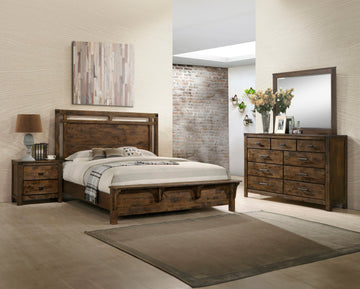 SETB4810 CURTIS PANEL BED GROUP