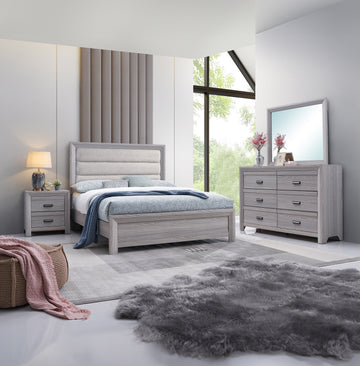 SETB6712 ADELAIDE UPHOLSTERED BEDROOM GROUP