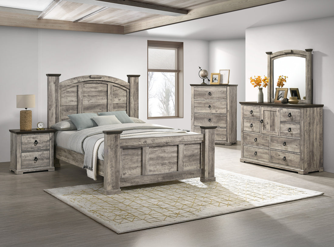 SETB6840 ELLA-MAE BEDROOM RECLAIMED GREY