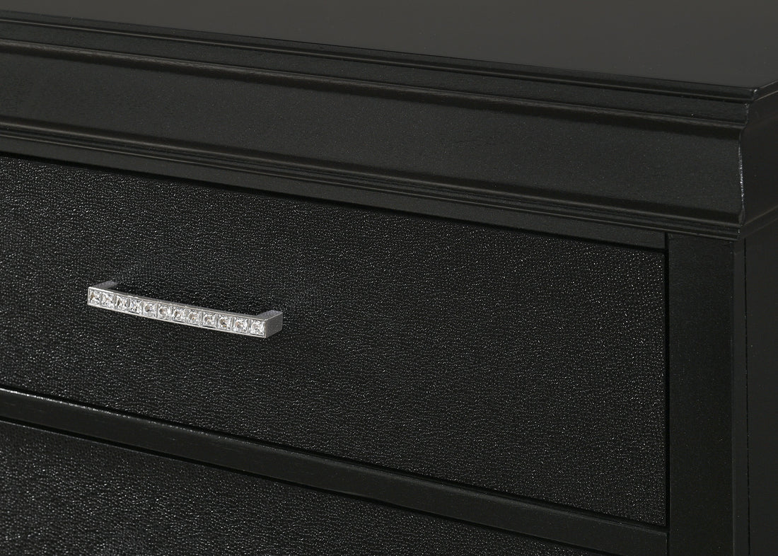SETB6918 AMALIA BLACK BEDROOM GROUP