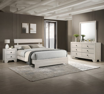 SETB6982 ATTICUS BEDROOM GROUP WHITE