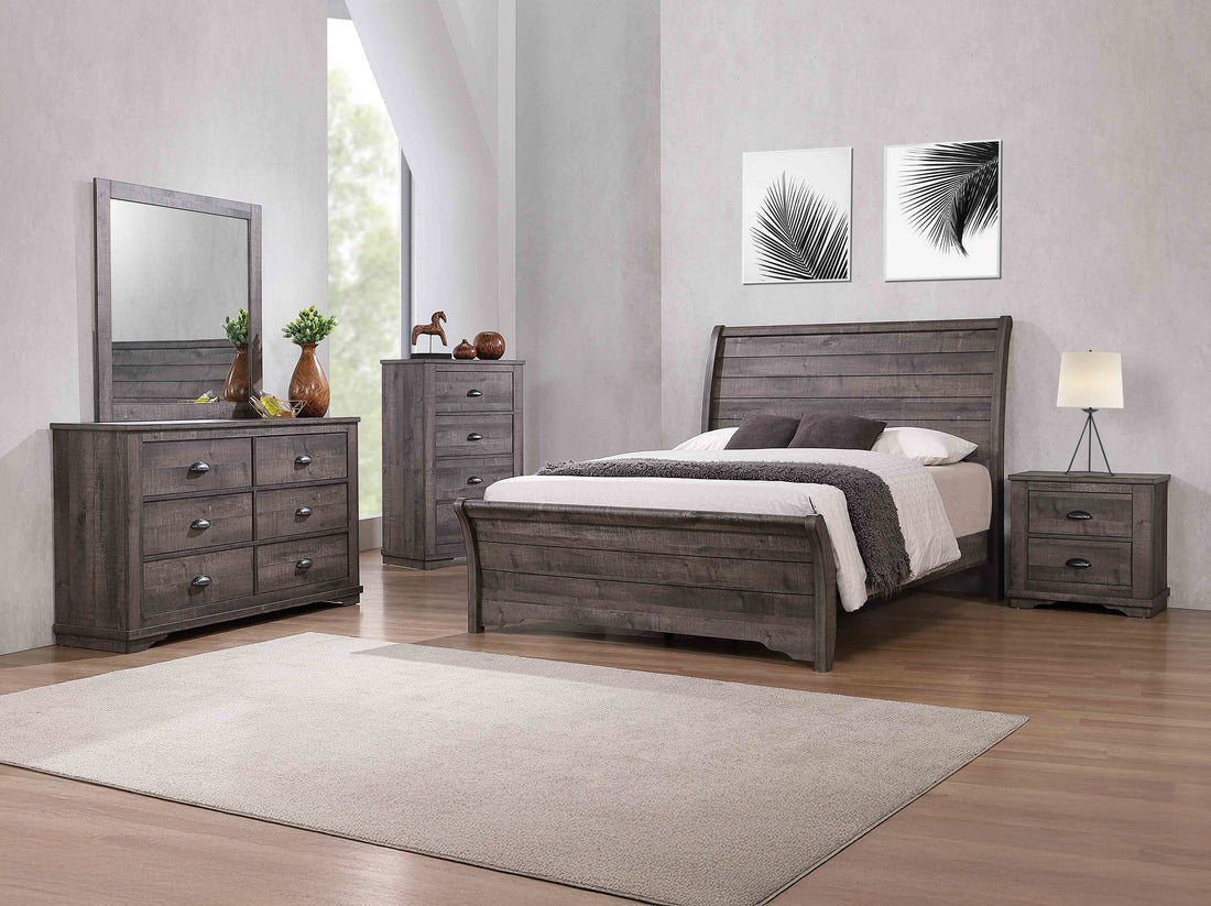 SETB8100 CORALEE BEDROOM GROUP GREY