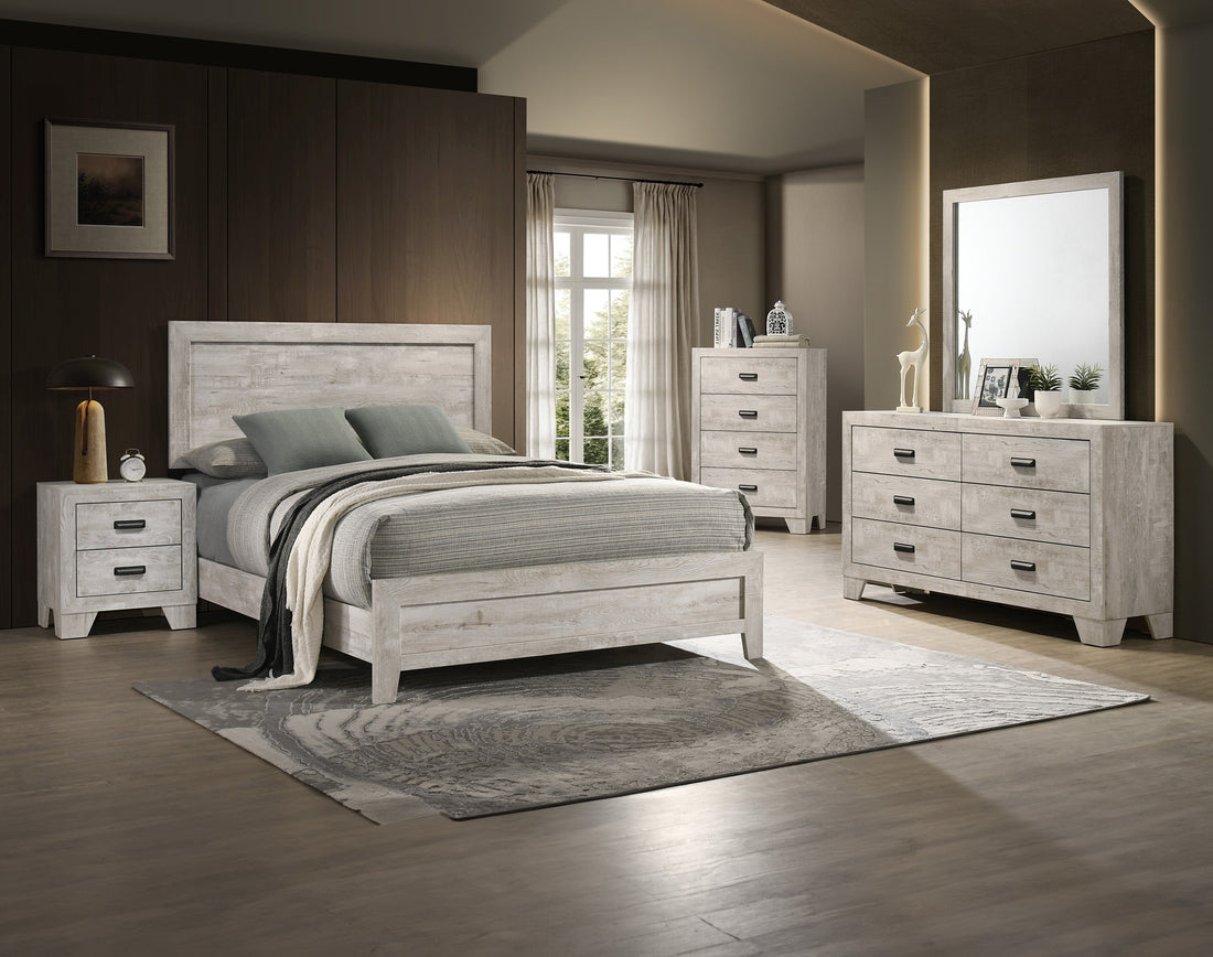 SETB9220 MILLIE BEDROOM GROUP-WHITE