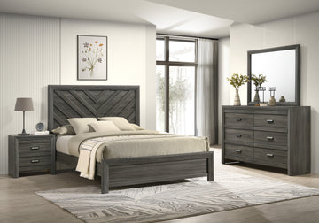 SETB9335 VALOR BEDROOM GROUP GREY