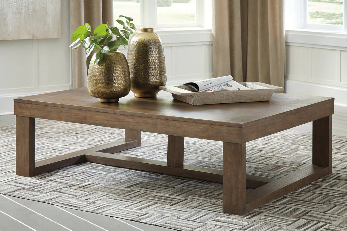 Mesa de centro gris Cariton