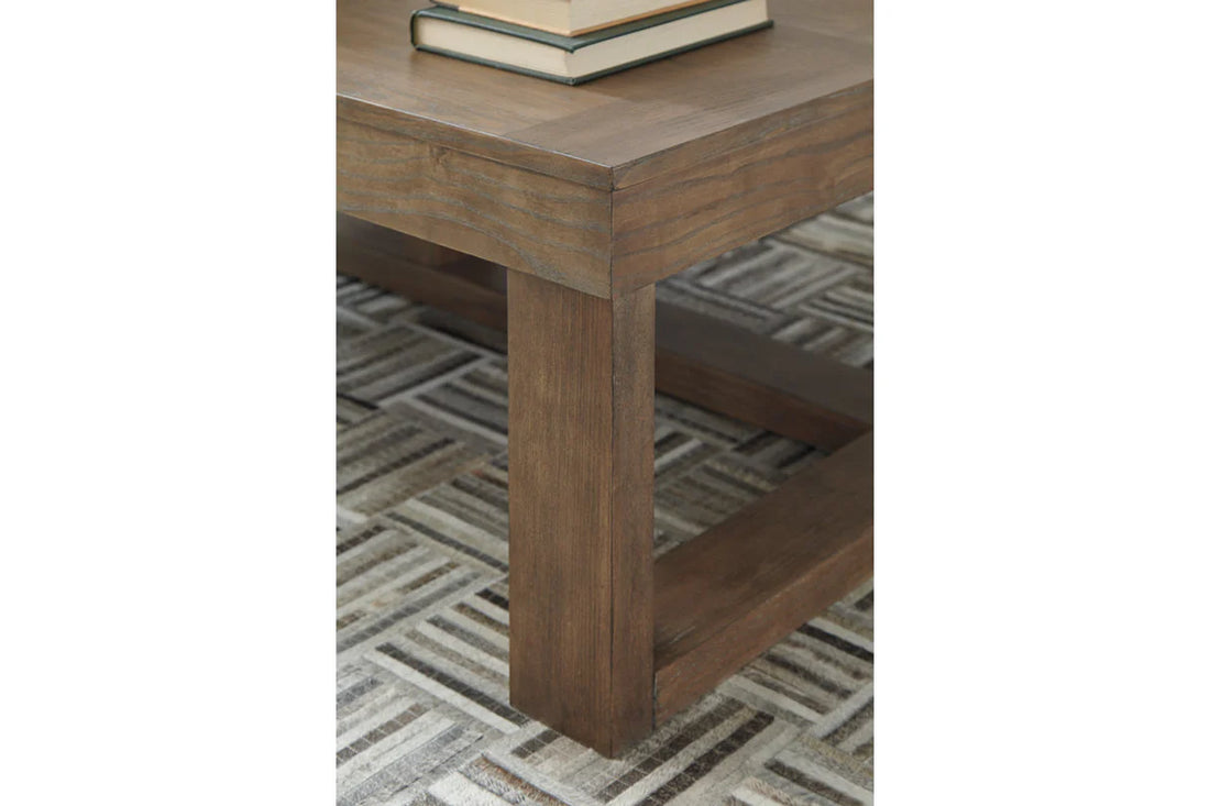 Mesa de centro gris Cariton
