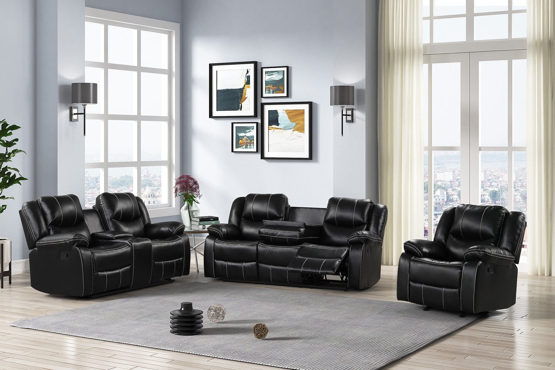 Carter 3PC Reclining Set