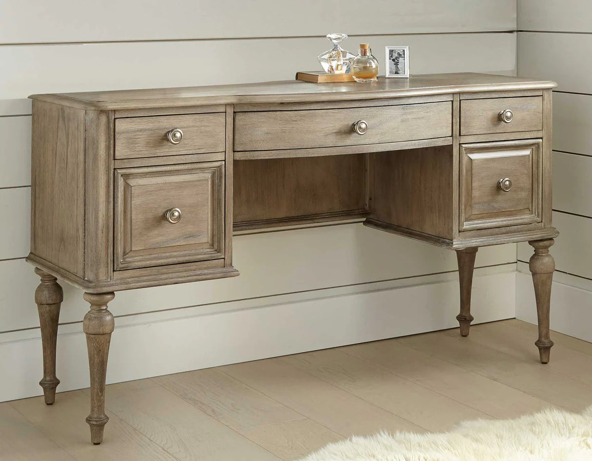 Tocador Highland Park, madera flotante encerada