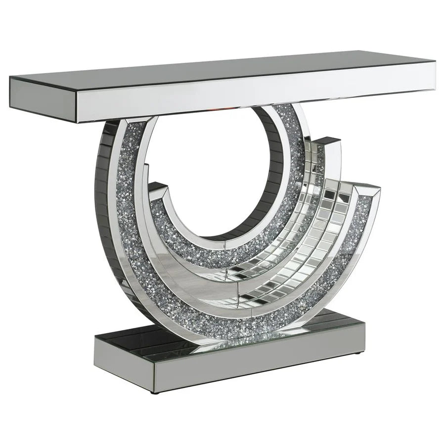 Mesa consola multidimensional Imogen Silver