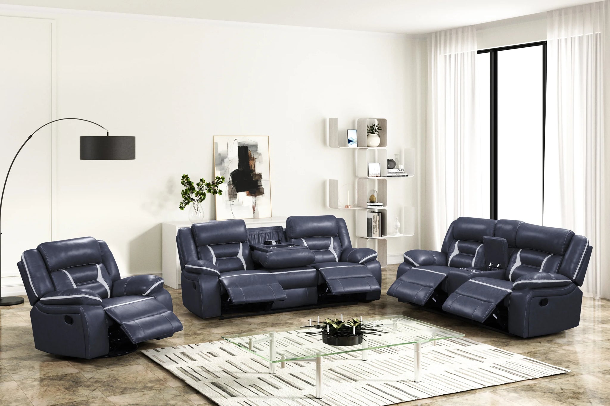 Luka30 Oversized 3PC Reclining Set