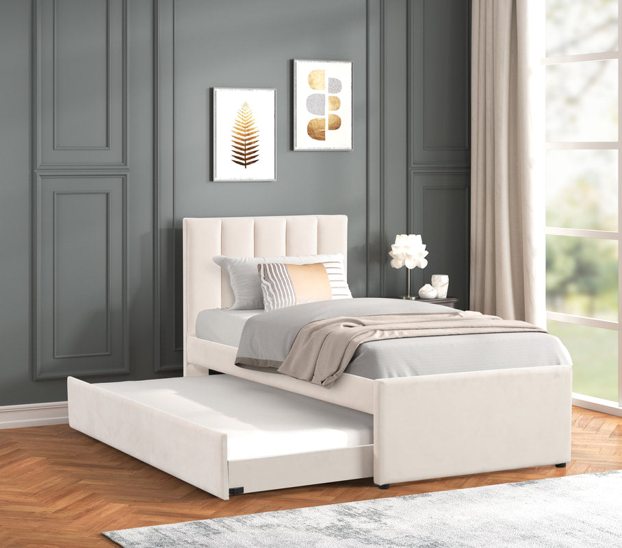 Maya Twin Platform Bed W/ Trundle