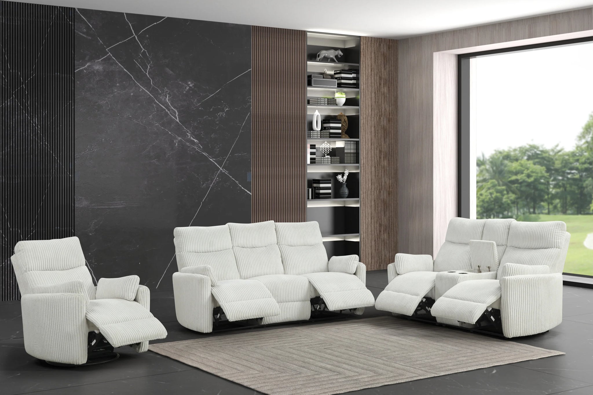 Peppi 3pc Reclining Set