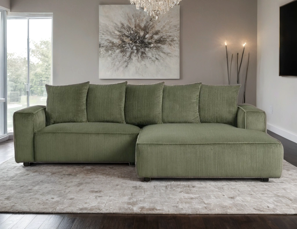 Romeo Olive Sectional