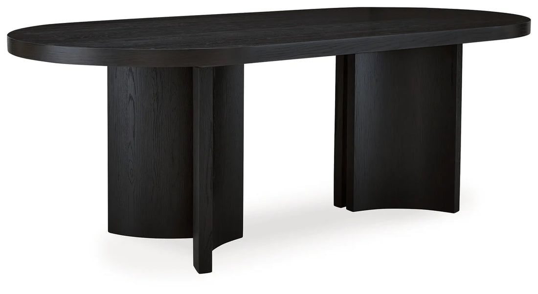 Mesa de comedor Rowanbeck negra