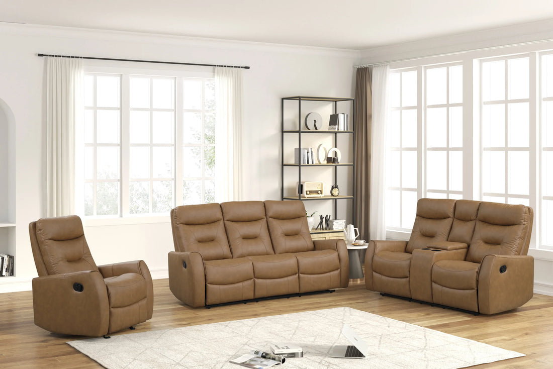 Tiger Saddle - 3PC Reclining Set