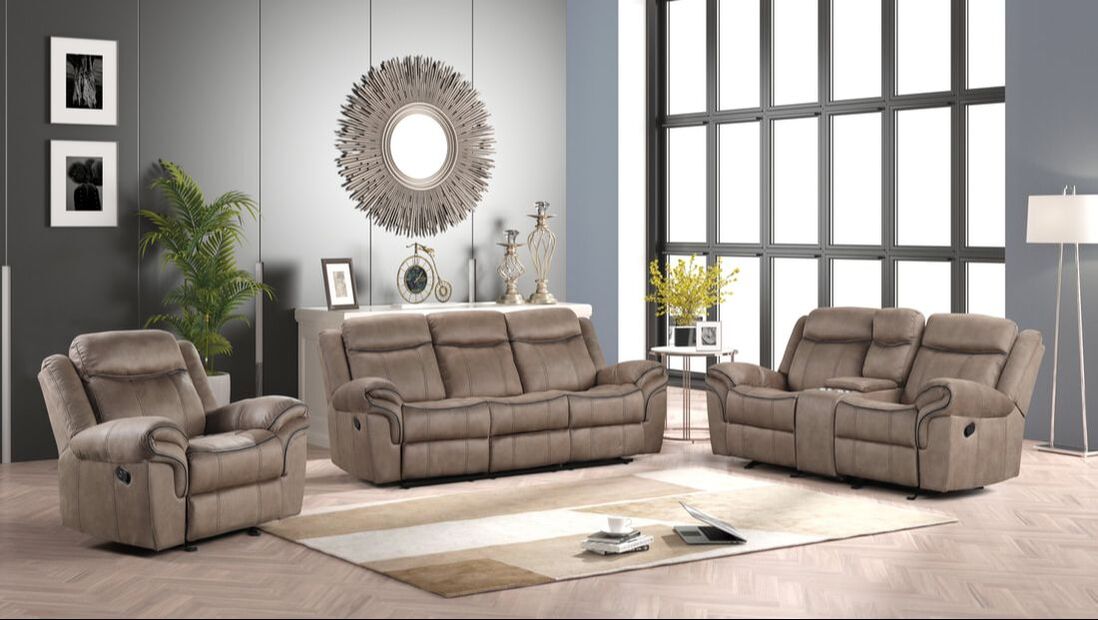 Andres  - 3pc Reclining Living Room Set