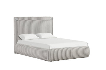 Diana Gray Platform Bed