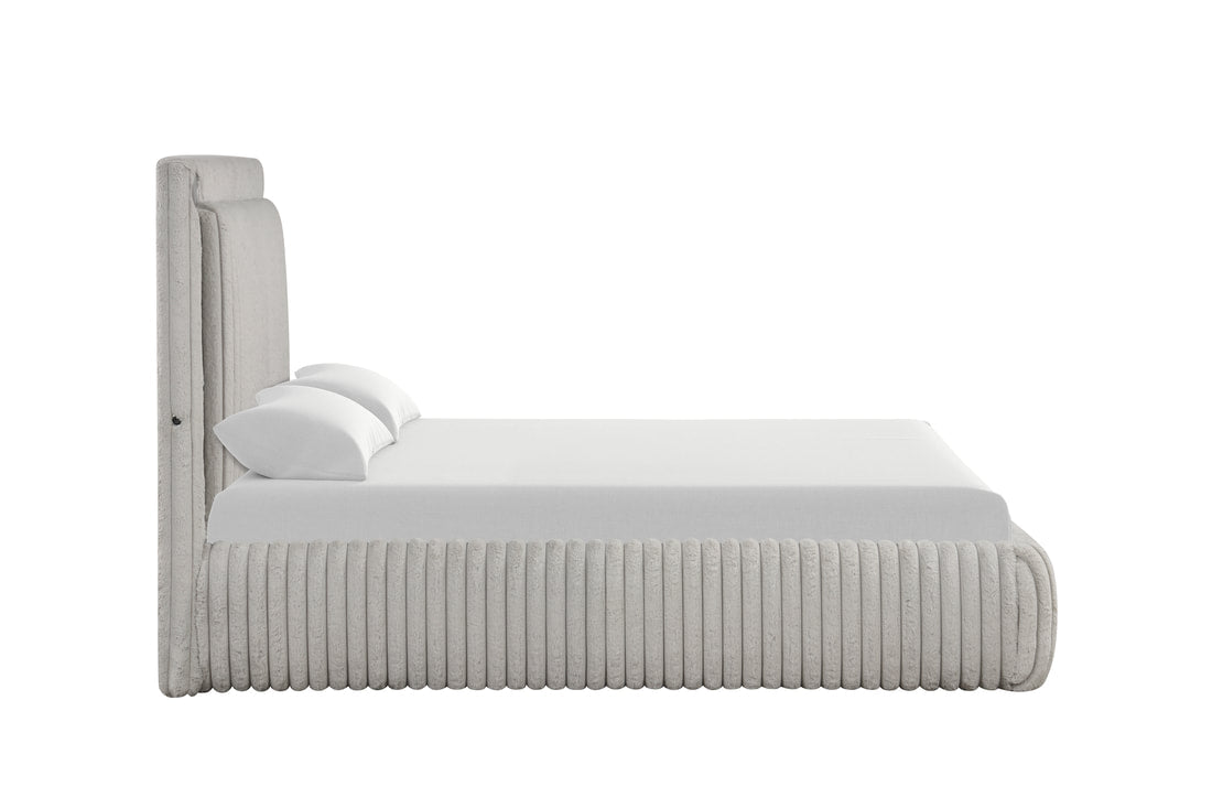 Diana Gray Platform Bed