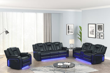 Hulk20 Black - 3PC Reclining Set **NEW ARRIVAL