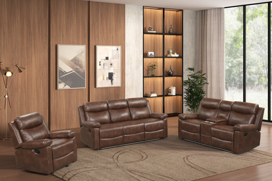 Isabel Black - 3PC Reclining Set **NEW ARRIVAL**