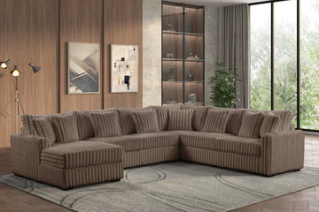 Solana mocha Sectional